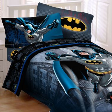 DC Comics™ Batman Guardian Speed Comforter Set in Black/Blue | Bed Bath &  Beyond