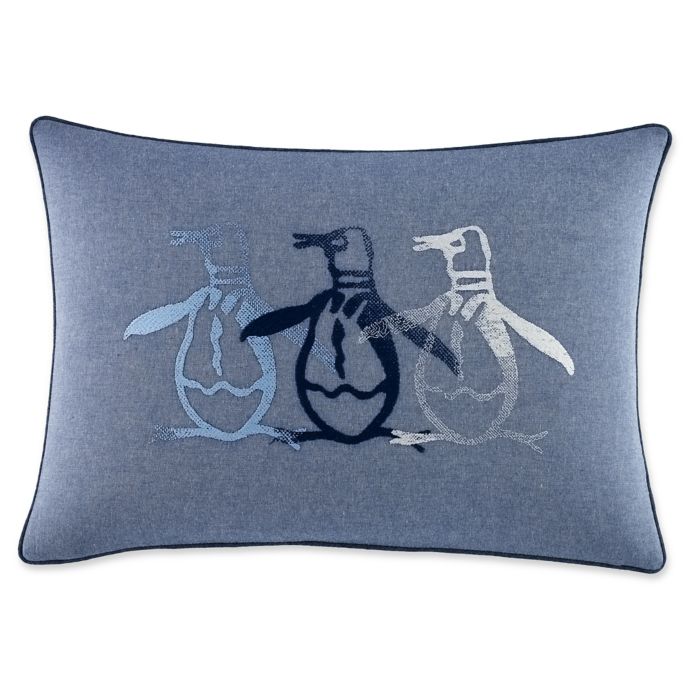 blue penguin pillow pet