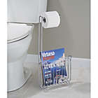 Alternate image 3 for iDesign&reg; Classico Toilet Paper Holder and Magazine Rack in Chrome