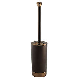 iDesign® Toilet Bowl Brush and Holder in Bronze