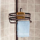 Alternate image 2 for iDesign&reg; York Constant Tension Corner Shower Caddy in Bronze