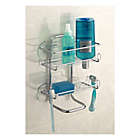 Alternate image 4 for iDesign&reg; Classic Suction Shelves Medium Shower Caddy in Silver