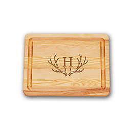 Carved Solutions Antler Master Collection 7-1/2-Inch x 10-Inch Small Cutting Board