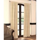 Alternate image 0 for Designers' Select&trade; 95-Inch Emerson Rod Pocket/Back Tab Curtain Panel in Champagne (Single)
