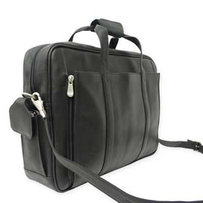 piel leather briefcase