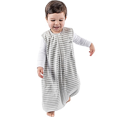 Woolino&reg; Size 18-36M 4 Season Baby Sleep Bag with Feet in Grey. View a larger version of this product image.