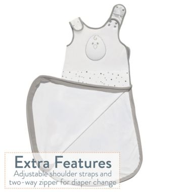 Nested Bean&reg; Zen Sack&trade; Classic Wearable Blanket in Stardust Grey. View a larger version of this product image.