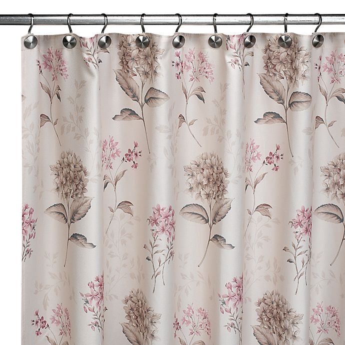 Flower Blossom Fabric Shower Curtain By, Bed Bath And Beyond Croscill Shower Curtains