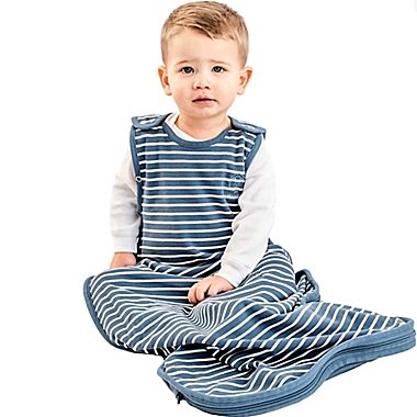 Woolino&reg; 4 Season Toddler Sleep Bag in Navy Blue. View a larger version of this product image.