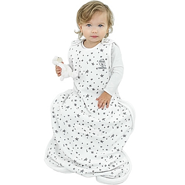 Woolino&reg; 4 Season Toddler Sleep Bag in Star White. View a larger version of this product image.