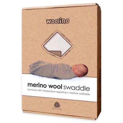 merino wool swaddle