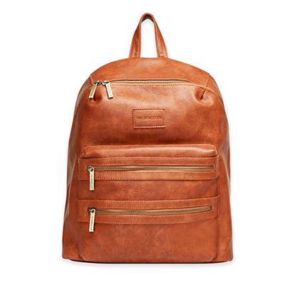 cognac diaper backpack