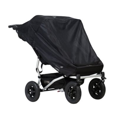 hauck double buggy rain cover