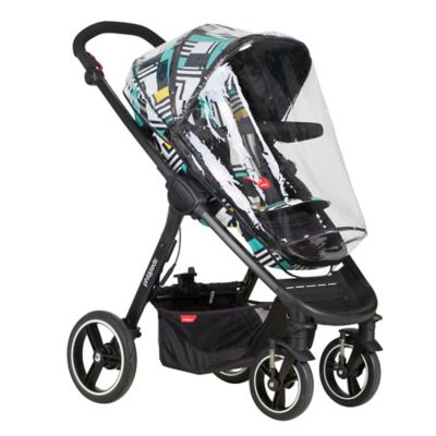 chicco bravo stroller rain cover