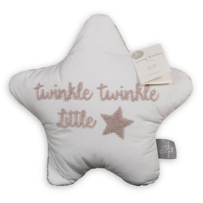 Living Textiles Twinkle Twinkle Little Star Star Shaped Throw