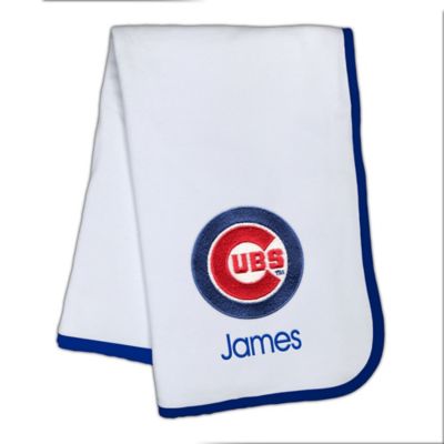 Designs by Chad and Jake MLB Chicago Cubs Baby Blanket