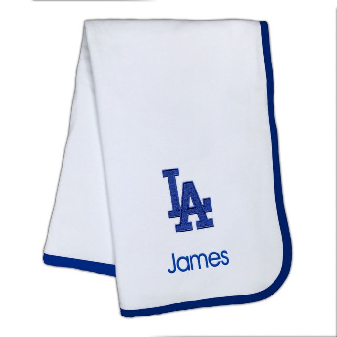 Designs By Chad And Jake Mlb Los Angeles Dodgers Baby Blanket