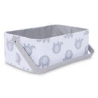 Alternate image 0 for Taylor Madison Designs&reg; Elle Diaper Caddy in White/Grey