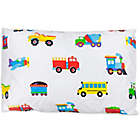 Alternate image 0 for Olive Kids Trains, Planes, and Trucks  Multicolor Toddler Pillowcase