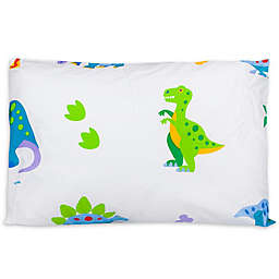 Olive Kids Dinosaur Land Multicolor Toddler Pillowcase