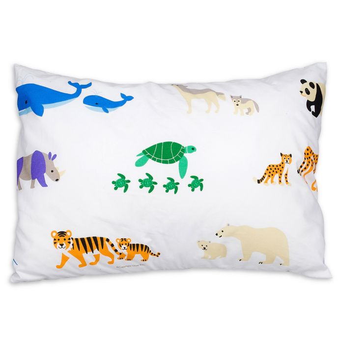 Olive Kids Endangered Animals Toddler Pillowcase Bed Bath Beyond