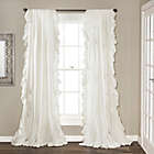 Alternate image 0 for 84-Inch Reyna Rod Pocket Window Curtain Panels  in White (Set of 2)