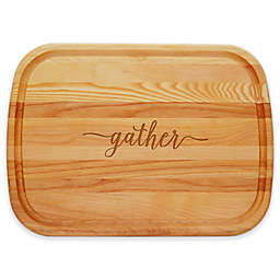 Carved Solutions 21-Inch "Gather" Birch/Ash Everyday Board
