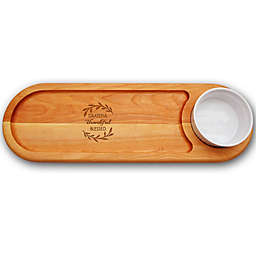 Carved Solutions Everyday Collection "Grateful-Thankful-Blessed" Dip & Serve Board Set
