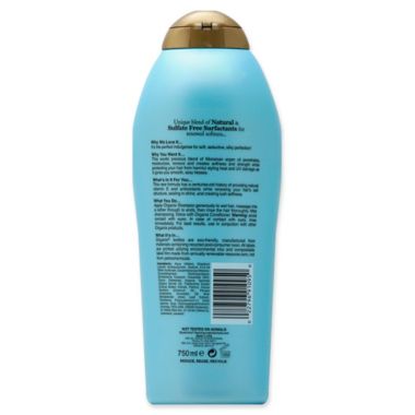 OGX&reg; 25.4 fl. oz. Renewing Moroccan Argan Oil Shampoo. View a larger version of this product image.