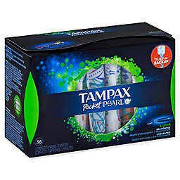 Tampax Pocket Pearl Compact 36-Count Super Tampons