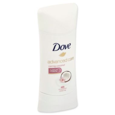 Dove Advanced Care 2.6 oz. Anti-Perspirant and Deodorant in Caring Coconut. View a larger version of this product image.