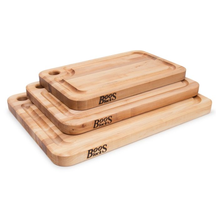 John Boos Natural Maple Cutting Boards Bed Bath and Beyond Canada