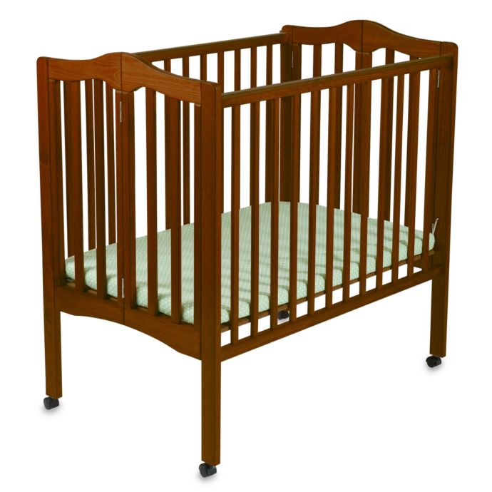 Delta Children S Portable Crib In Cherry Bed Bath Beyond