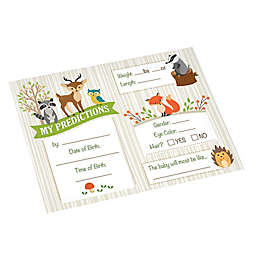 Lillian Rose™ Woodland Baby Shower Prediction Cards (Set of 24)