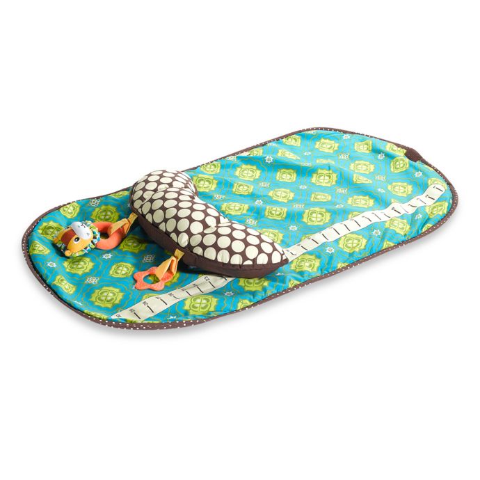 Infantino Vintage Tummy Time Mat Boy Buybuy Baby