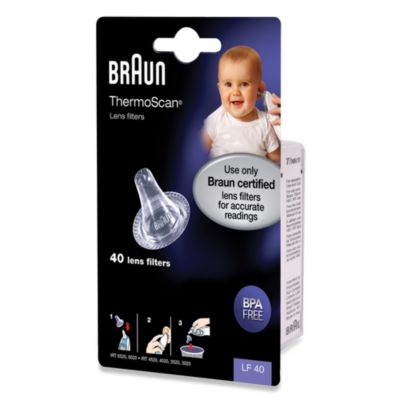 Braun&reg; ThermoScan&reg; Electronic Ear Thermometer Replacement Lens Filters