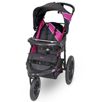 baby trend stroller pink and grey