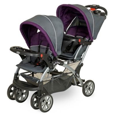 baby trend double stroller with car seat