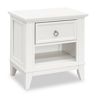 Encore by Million Dollar Baby Classic Emma Regency Nightstand in Warm White. View a larger version of this product image.