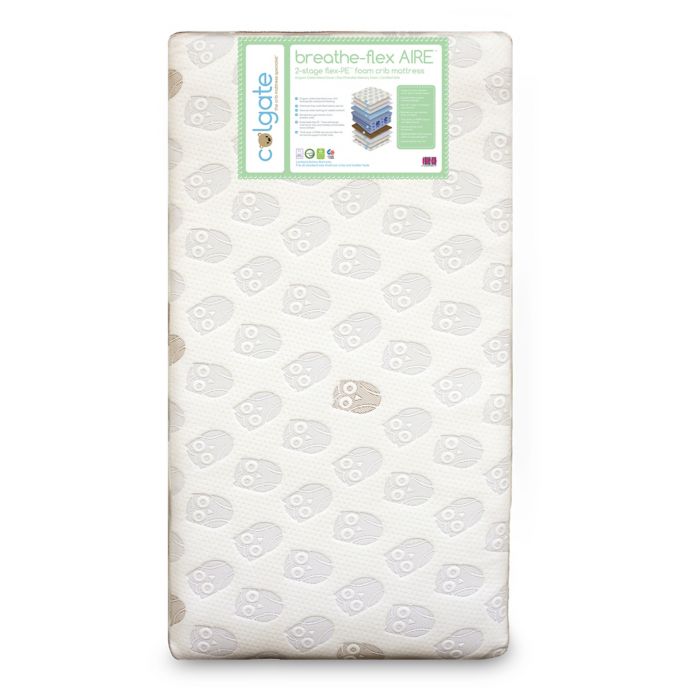 Colgate Breathe Flex Aire Eco Friendly Crib Mattress Buybuy Baby