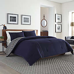 Eddie Bauer® Kingston Full/Queen Comforter Set in Navy