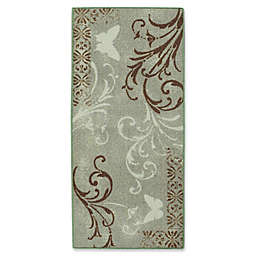 Brumlow Mills Butterfly Flourish Multicolor Accent Rug
