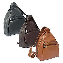 Piel® Leather 2-Pocket Sling