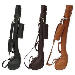 Piel® Leather 30-Inch Classic Driving Range Golf Caddy