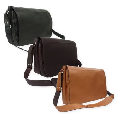 piel leather messenger bag