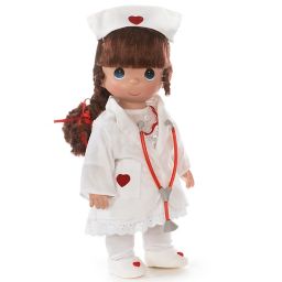 Precious Moments® Loving Touch Brunette Nurse Doll