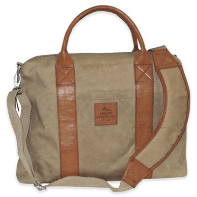 buxton leather laptop bag