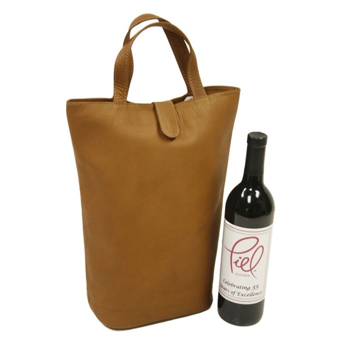 double wine tote bag