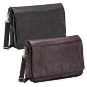 Piel Leather&reg; Professional Laptop Case Messenger Bag