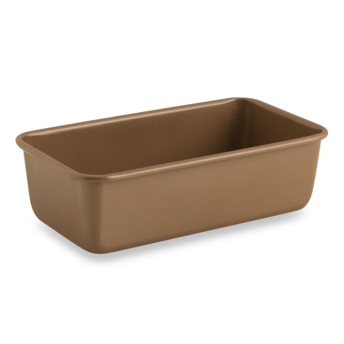 Simply Calphalon Toffee Colored Non Stick 8 1 2 X 4 1 2 Loaf Pan Bed Bath Beyond